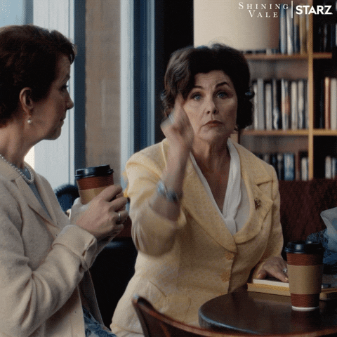 Woman affirmatively pressing finger against a table